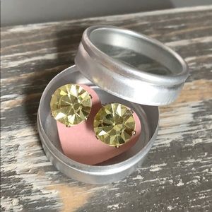 Jojo loves you Swarovski studs